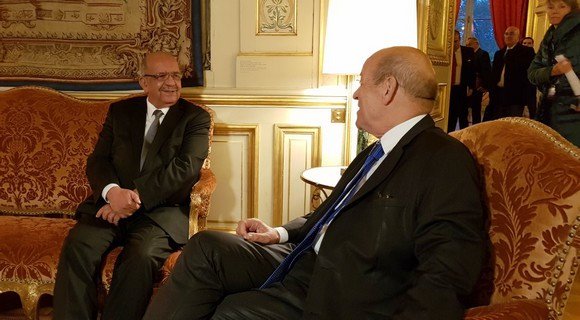 Entretien à Paris Messahel-Le Drian