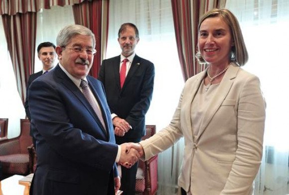 Ouyahia reçoit la Haute représentante de l’UE pour les Affaires étrangères et la politique de sécurité