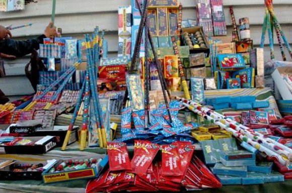 Saisie de quantités importantes de produits pyrotechniques et de drogue (MDN)