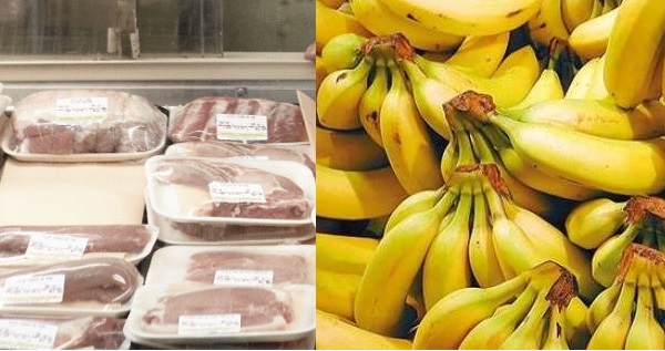 La banane et les viandes en morceaux importés, n&rsquo;obéissent pas au régime des quotas ou aux licences d&rsquo;importation