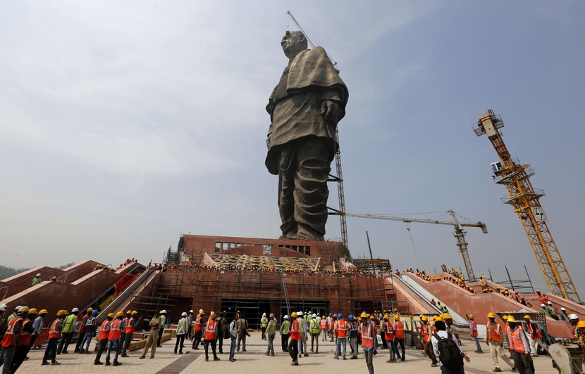 Inde: inauguration de la plus haute statue du monde
