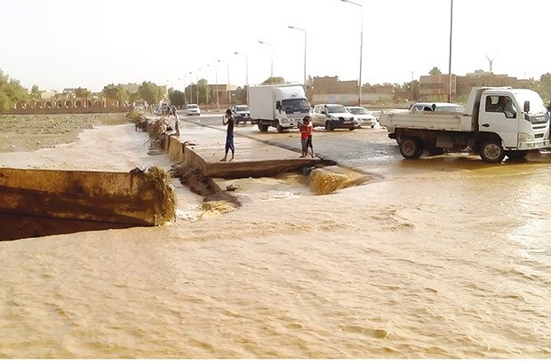 Coût des dégâts dus aux intempéries: 25 milliards de dinars de pertes