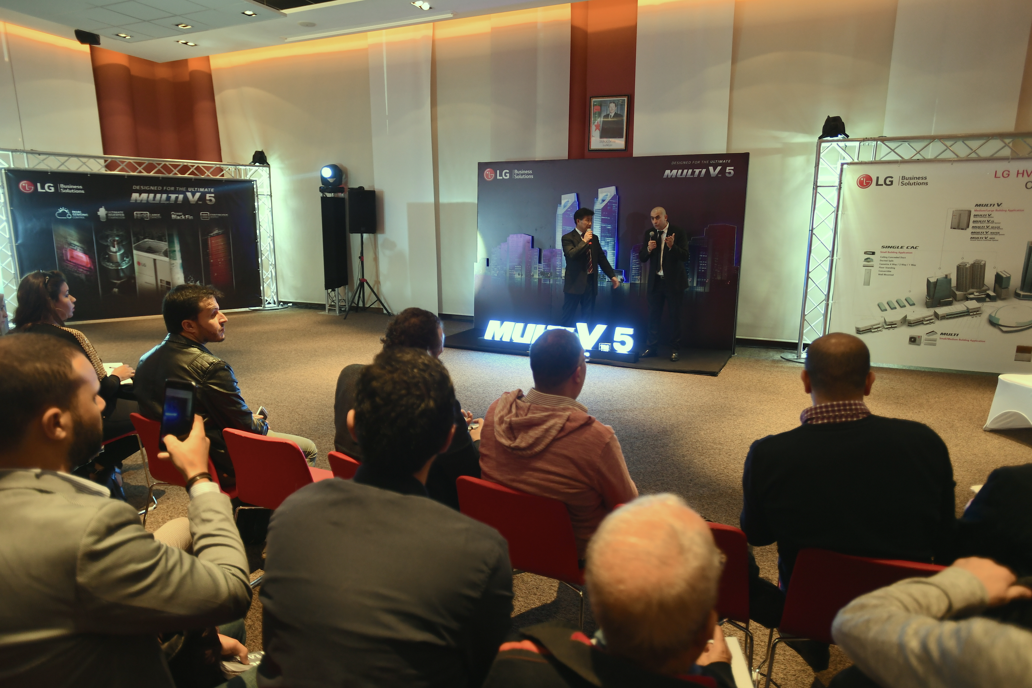 LG présente sa toute nouvelle solution de climatisation centralisée multi V5 DRV dotée du compresseur ultimate inverter