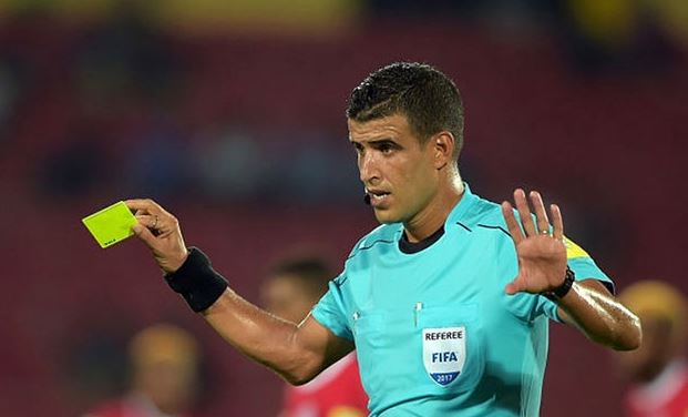 L&rsquo;arbitre algérien Abid Charef n&rsquo;a pas été sanctionné