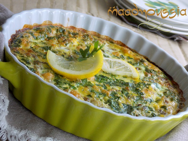 Recette: Tadjine au persil