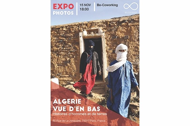 Elle est signée du photographe Ahmed Aït Issad “L’Algérie vue d’en bas” exposée à Paris