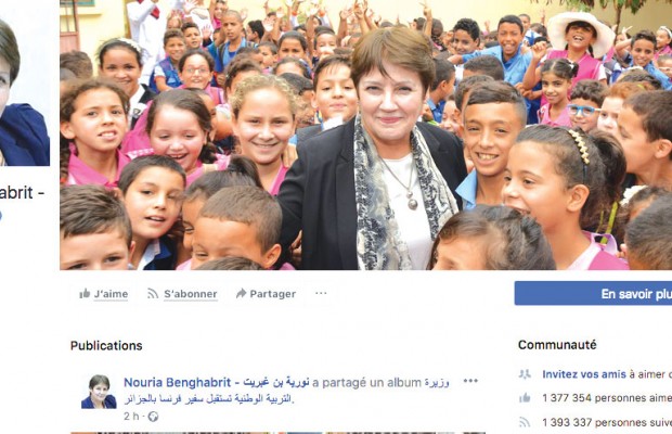 Nouria Benghabrit, championne de la communication institutionnelle en mode digital