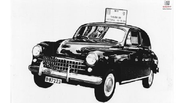 Histoire automobile : Il y’a 65 ans, sortait la première Seat