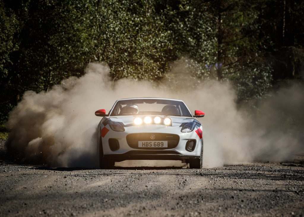 Jaguar Land Rover : Jaguar F-Type de rallye pour les 70 ans de sportive de la marque