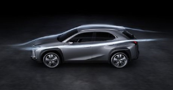 Lexus : Aérodynamisme novateur pour la Lexus UX