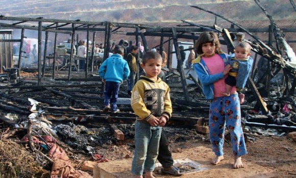 Incendie dans un camp de réfugiés syriens au Liban: 2 morts dont un enfant