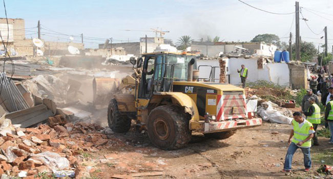 Oran : 3 bidonvilles démolis à Ain Turck