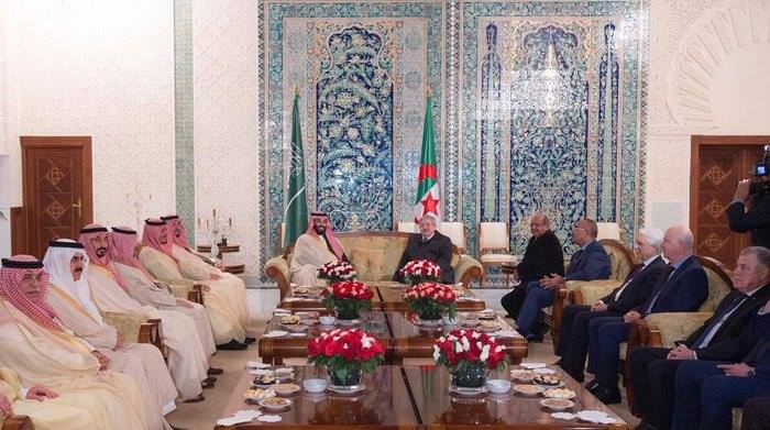 Le Prince héritier saoudien Mohammed Ben Salmane entame une visite officielle en Algérie