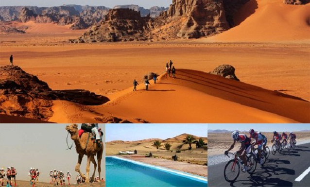 Triathlon extrême de Taghit: une centaine d&rsquo;athlètes pour la 1e édition