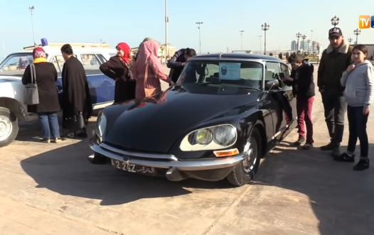 Alger: Exposition de la voiture de Houari Boumediène pour la première fois