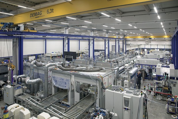 Le centre de production d’Evcon fin prêt – Rebrab: “Cette technologie nous mènera dans le monde entier”