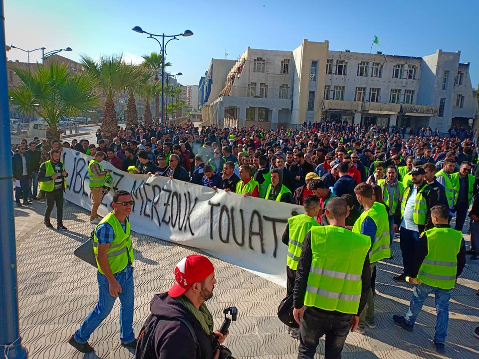 Comité pour la libération de Merzoug Touati: Marche grandiose à Béjaïa
