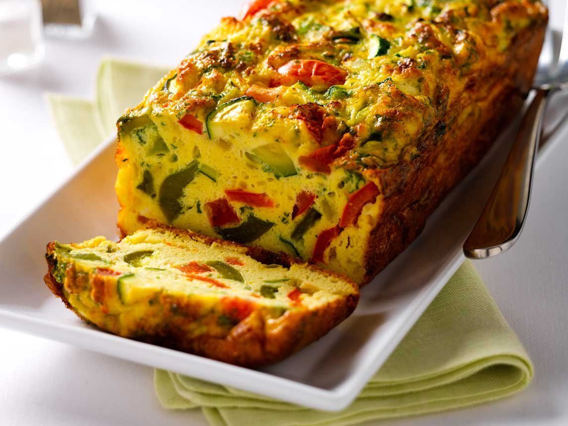 Recette: Omelette de légumes en terrine