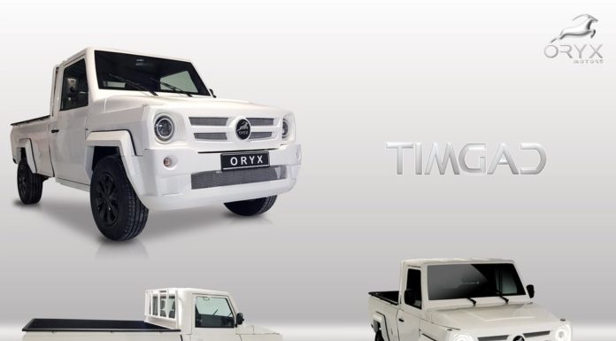 Oryx Motors présente le pick-up Timgad