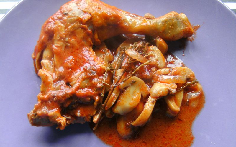 Recette Poulet Tomates Champignons Algérie360com