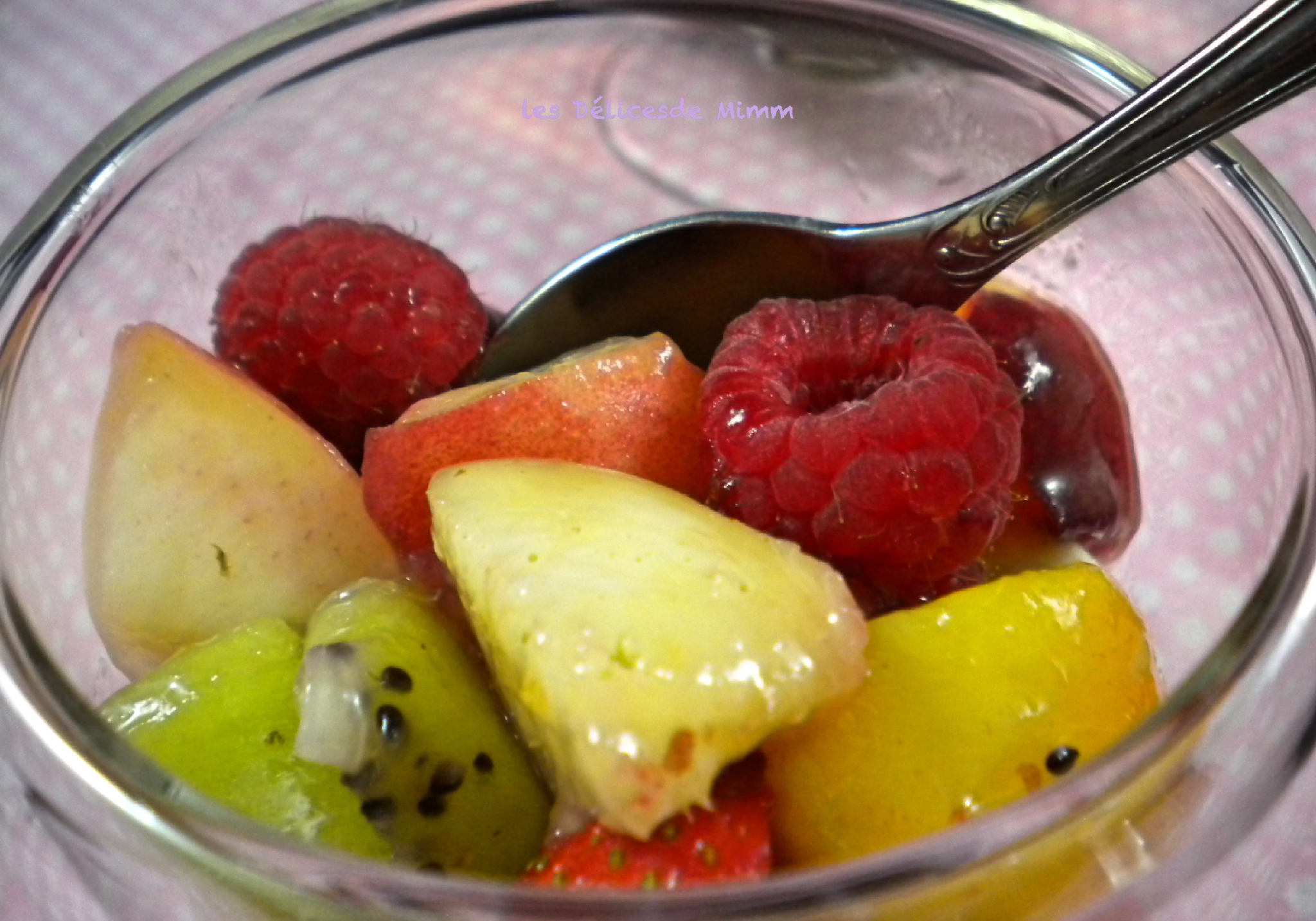 Recette: Sirop parfumé pour salade de fruits