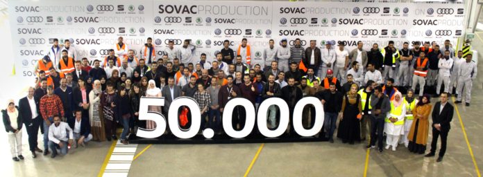 50.000e véhicule sorti de l’usine SOVAC Production SPA