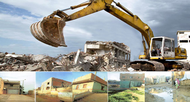 Fraîchement érigées sur le site désaffecté du bidonville: Démolition d’une dizaine de constructions illicites à Sidi El Bachir