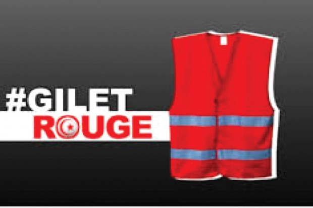 Les Tunisiens lancent leur mouvement de “gilets rouges”