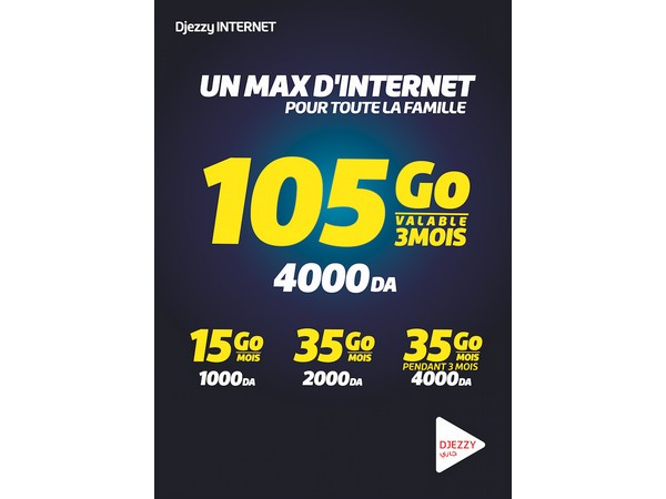 « Djezzy Internet » la nouvelle offre qui connecte votre foyer