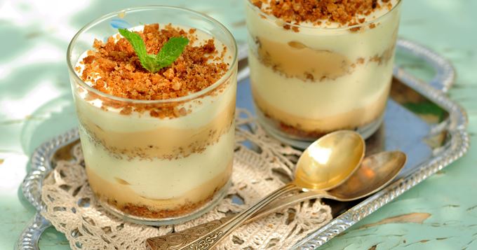 Dessert rapide à la poire