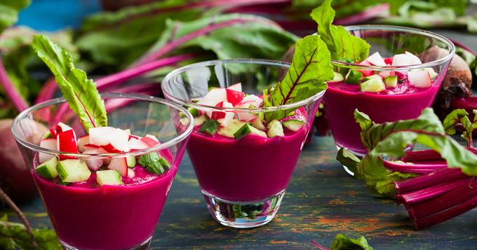 Verrine de betteraves
