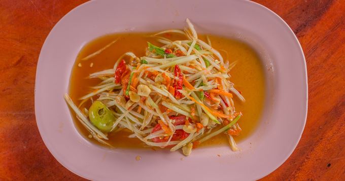 Salade au chou chinois