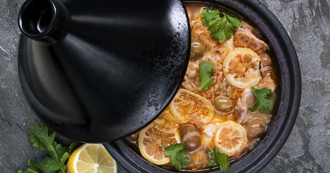 Tajine d’agneau aux citrons confits