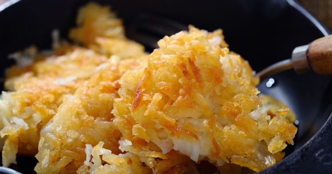 Beignets de pommes de terre aux oignons