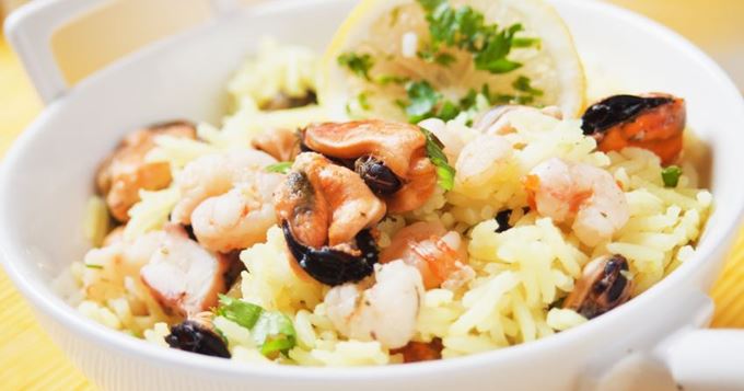 Risotto aux fruits de mer