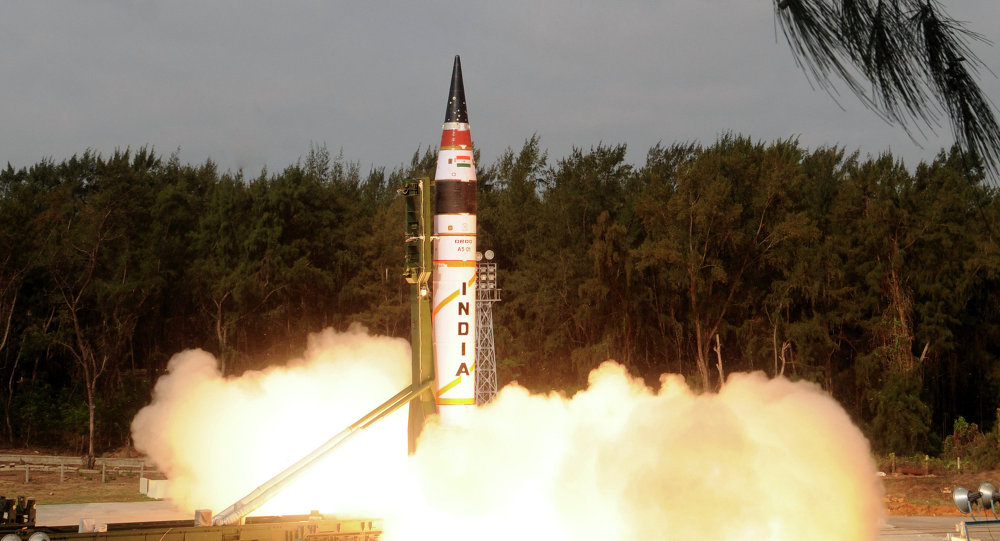 L&rsquo;Inde teste avec succès un missile balistique à capacité nucléaire