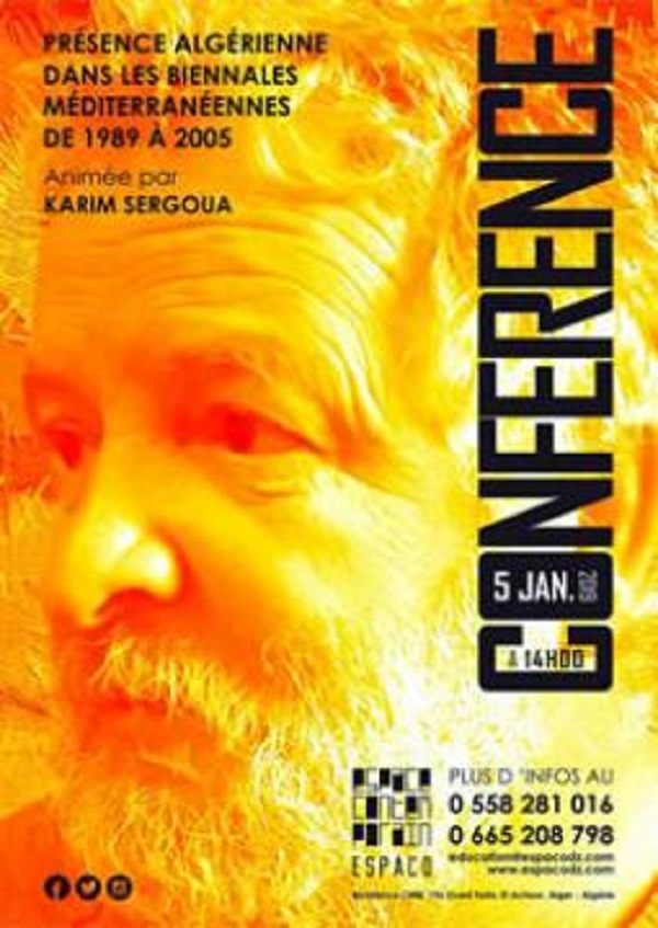 Espace d’art contemporain d’El Achour – Conférence: « Présence algérienne dans les biennales »