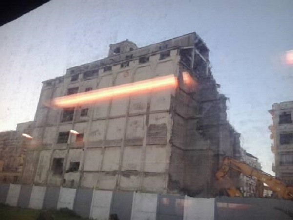 Alger- Destruction planifiée de la “Minoterie Narbonne”