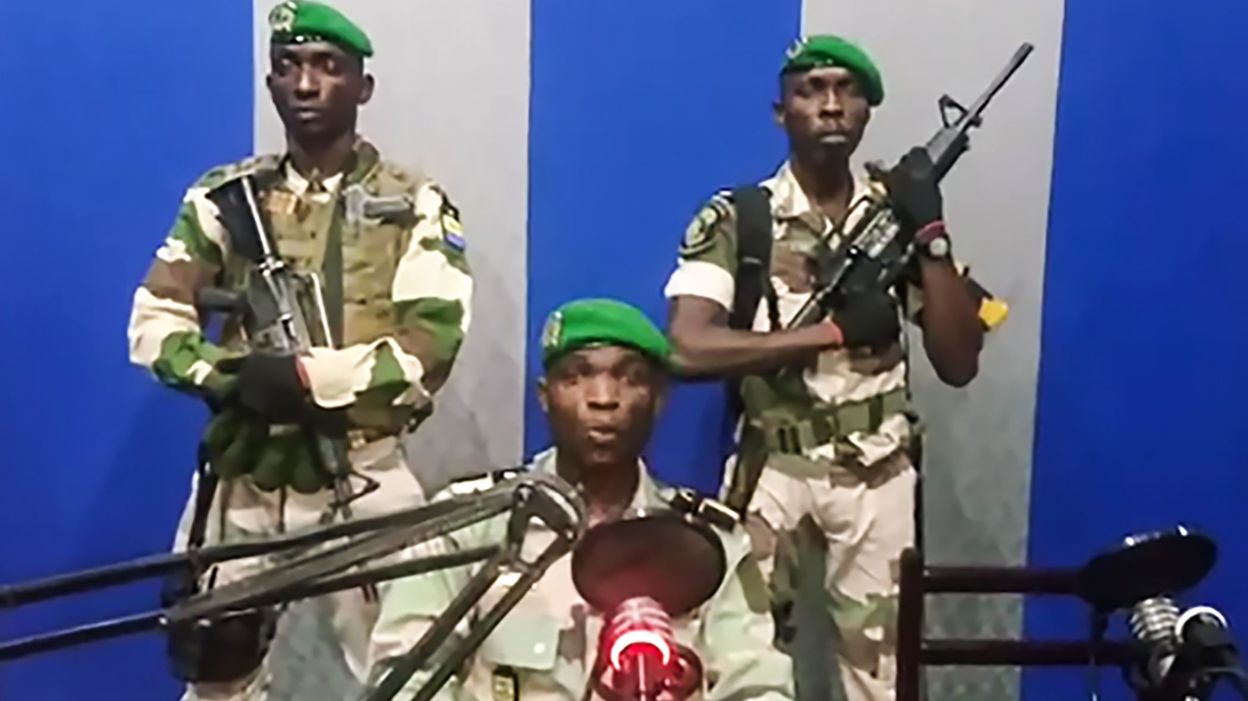 Au Gabon, des militaires appellent à un soulèvement à la radio d&rsquo;Etat
