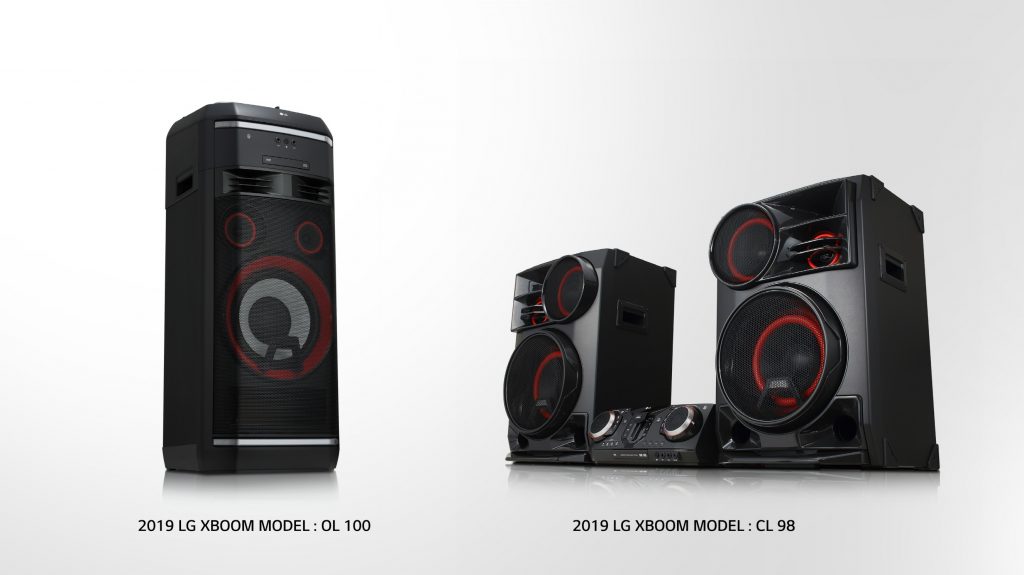 Au CES 2019, LG apporte une expérience sonore exceptionnelle avec sa gamme XBOOM améliorée