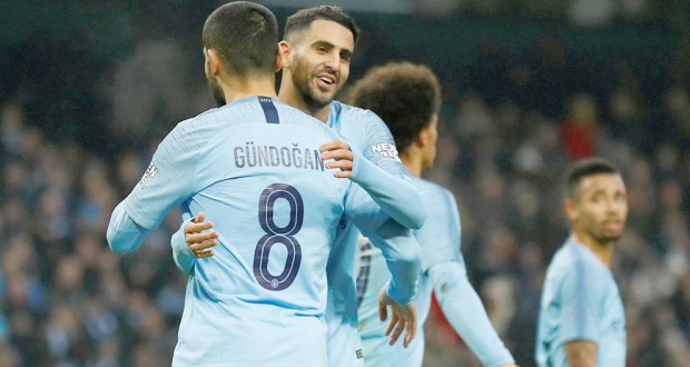 Manchester city : Riyad Mahrez retrouve le chemin des filets