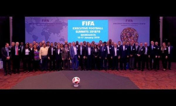 Sommets exécutifs du football de la FIFA: Zetchi à Marrakech