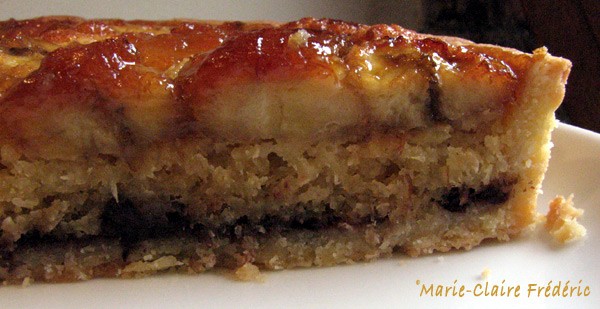 Recette: Tarte aux bananes caramélisées
