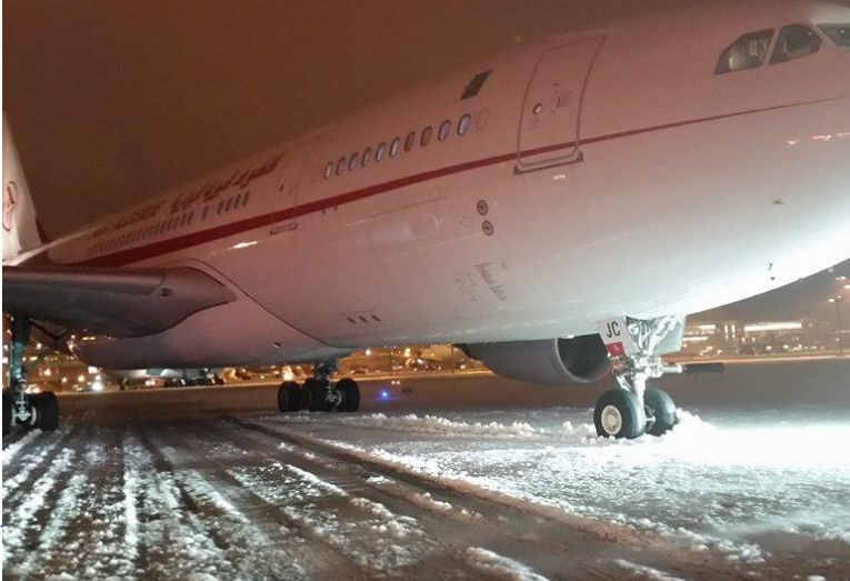 Perturbations des vols de 7 aéroports à cause des intempéries