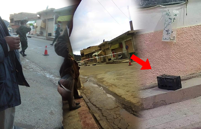 Découverte d&rsquo;une bombe à batna ! (Images)