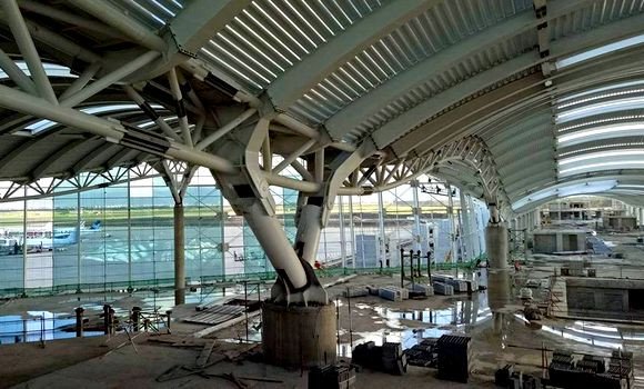 Nouvelle aérogare d&rsquo;Alger: appel à redoubler les efforts pour la réussite de sa mise en service