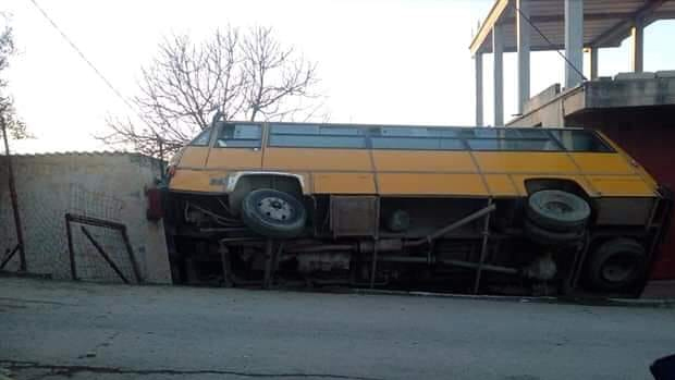 Maâtkas: Huit blessées dans le dérapage d’un bus scolaire