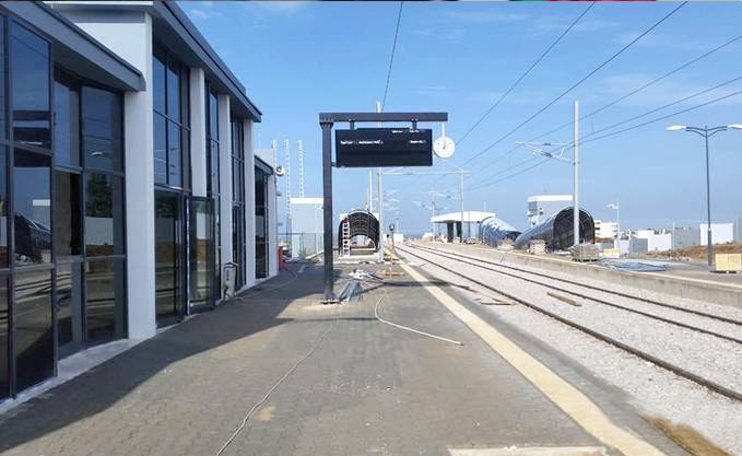 Nouvelle ligne ferroviaire Alger centre – Aéroport international d’Alger : les travaux sont terminés, des essais de train sont en cours avant sa réception officielle
