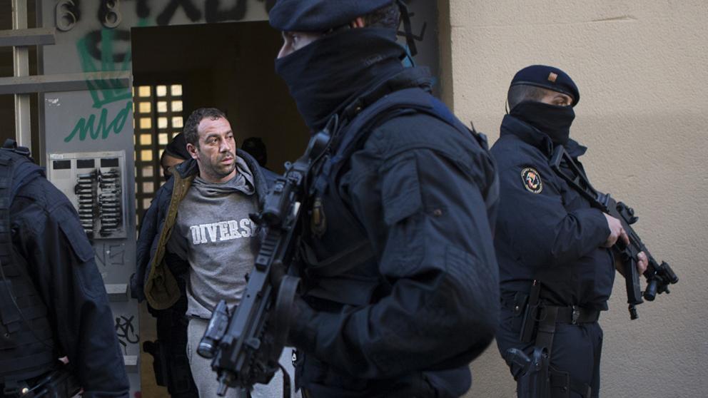 Cinq algériens parmi les personnes arrêtés pour terrorisme à Barcelone