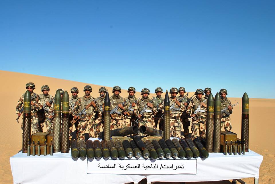 Un autre arsenal intercepté par l&rsquo;armée à Tamanrasset !